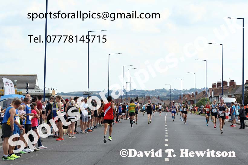 Senior mens 6 stage relay, 2021 Northern 6 and 4 Stage and Young Athletes Road Relays, Redcar. Photo: David T. Hewitson/Sports for All Pics